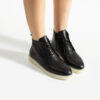 Pantofi clarks negri din piele naturală cu șireturi Anika