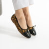Balerini leopard din piele naturală Misha