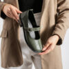 Pantofi casual de damă verzi din piele naturală Sofia