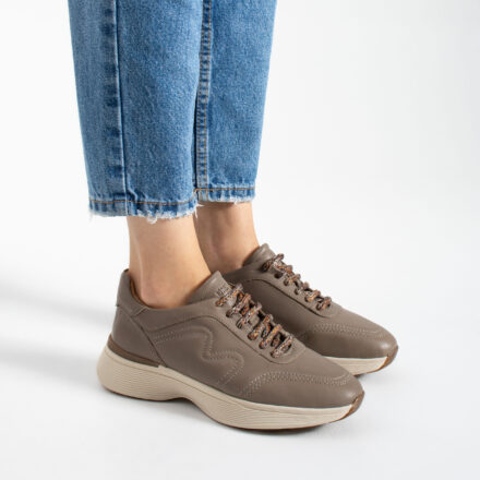 Sneakers damă din piele naturală Vizoniu Amelia