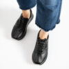 Pantofi sport negri de damă din piele naturală Dorothy