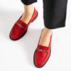 Loafers damă roșii April