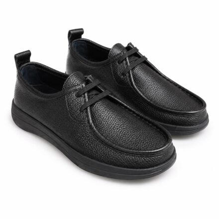 Pantofi bărbătești negri din piele naturală William