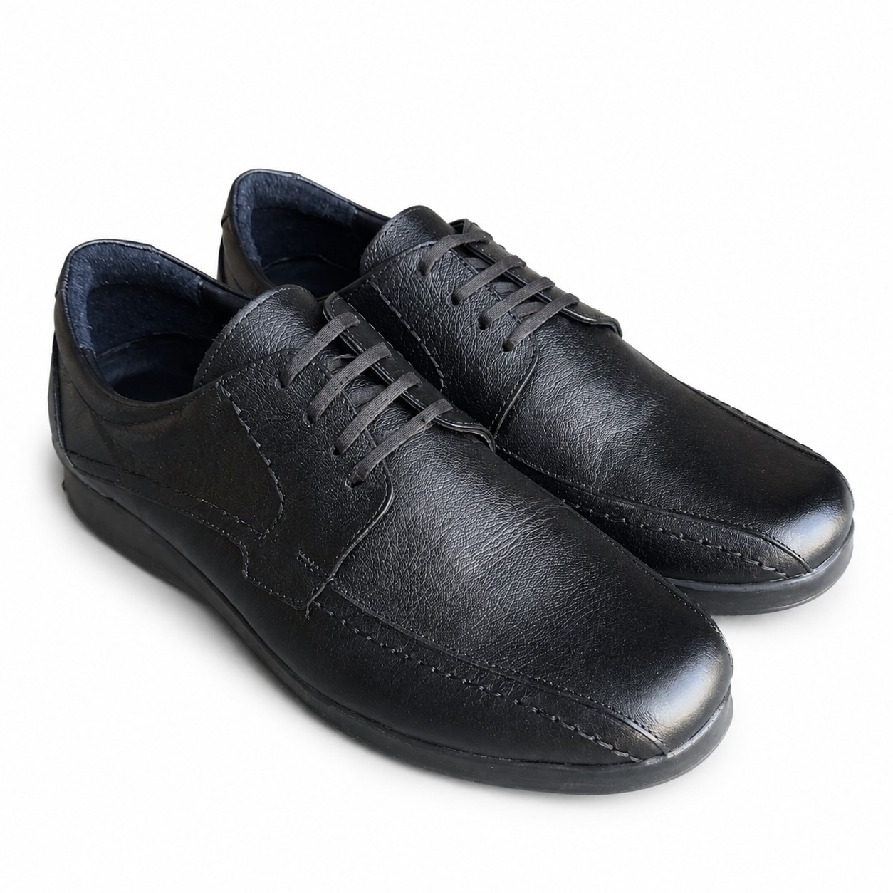 Pantofi bărbătești negri din piele naturală Bruce Pantofi bărbătești negri din piele naturală Bruce