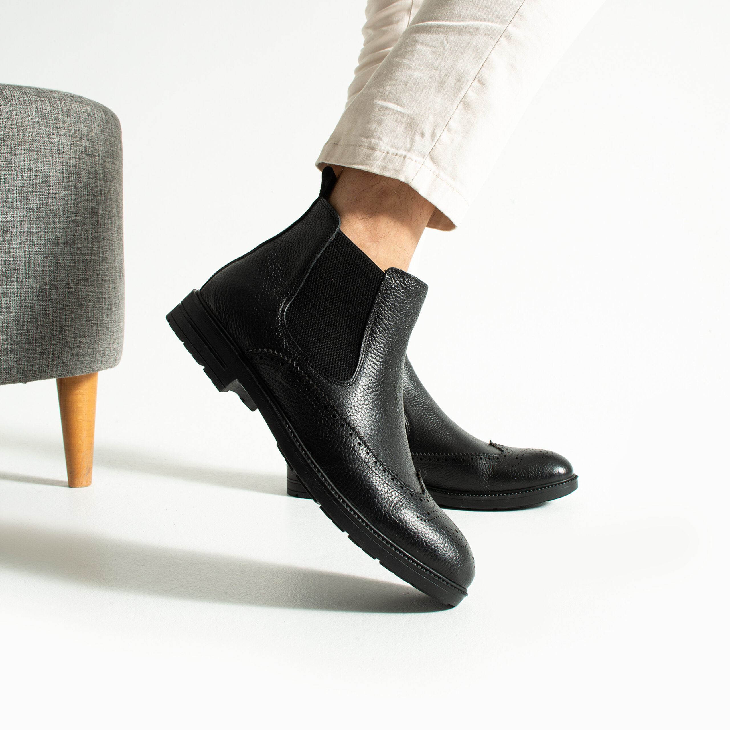 Pantofi Oxford bărbătești din piele naturală, cu căptușeală din piele de miel Seoul Pantofi Oxford bărbătești din piele naturală, cu căptușeală din piele de miel Seoul