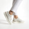 Pantofi sport-eleganți albi din piele naturală Tamaia